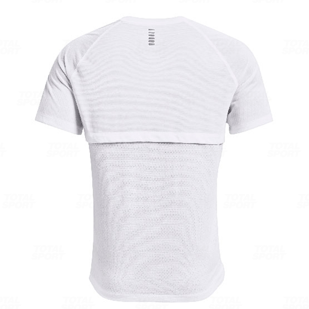 Polo Varon Under Armour Streaker Run (1361469-100) - Imagen 4