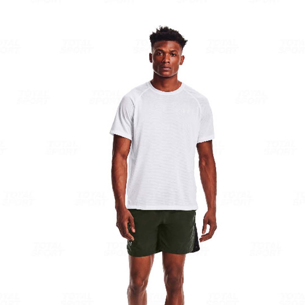 Polo Varon Under Armour Streaker Run (1361469-100) - Imagen 3