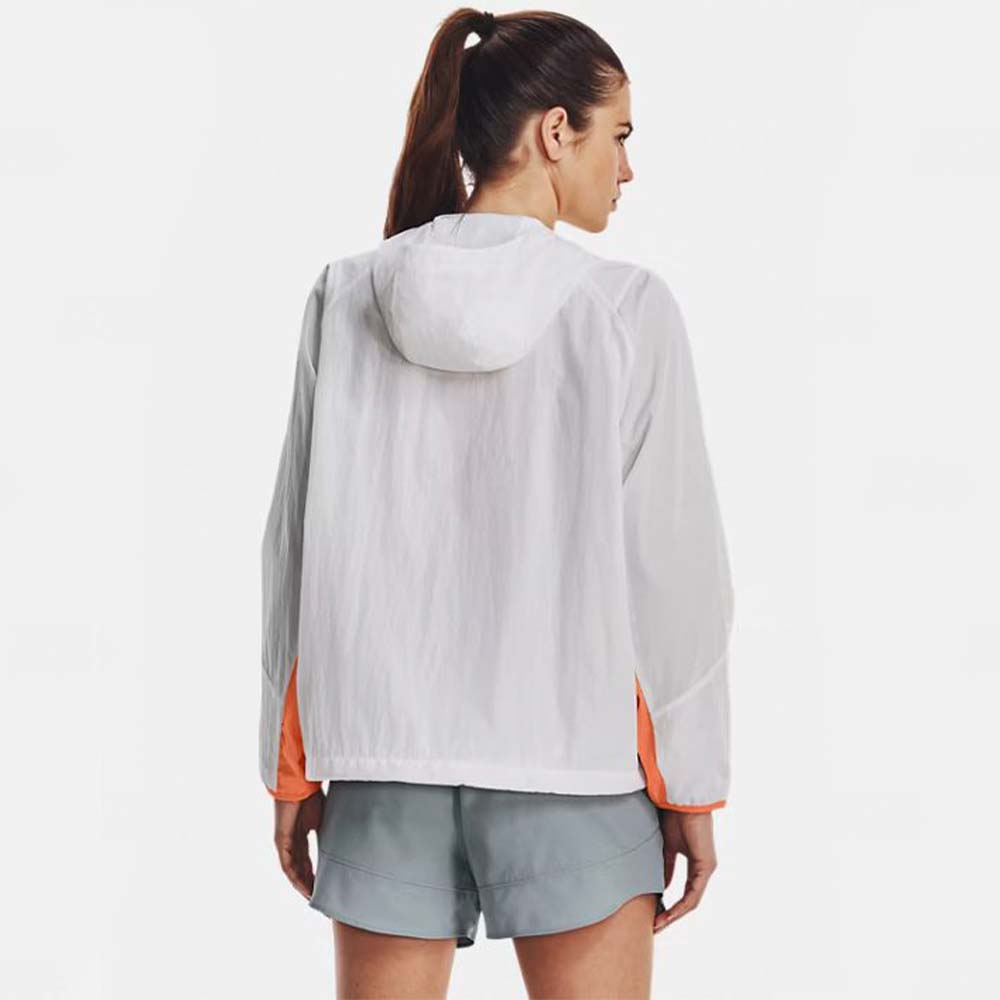 Chaqueta Dama 1/2- Zip Under Armour UA Rush Anorak (1376920-100) / DESCUENTOS NAVIDEÑOS - Imagen 3