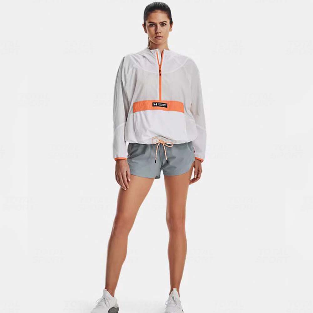 Chaqueta Dama 1/2- Zip Under Armour UA Rush Anorak (1376920-100) / DESCUENTOS NAVIDEÑOS - Imagen 2