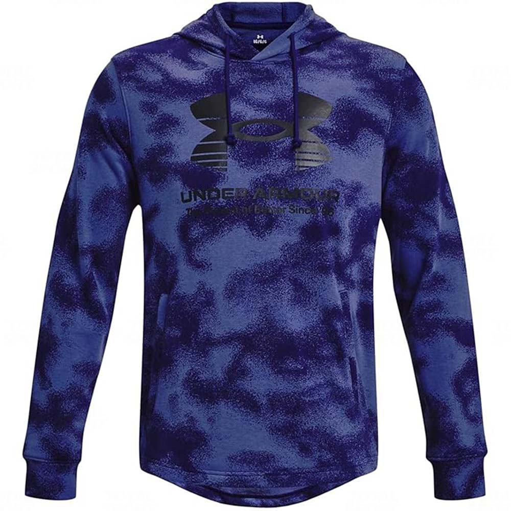 Hoodie Varon Under Armour Rival Terry (capucha + bolsillo) (1377185-468) - Imagen 3