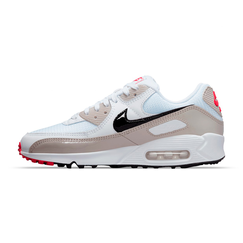 Nike Dama Air Max 90 “White/Grey/Red”