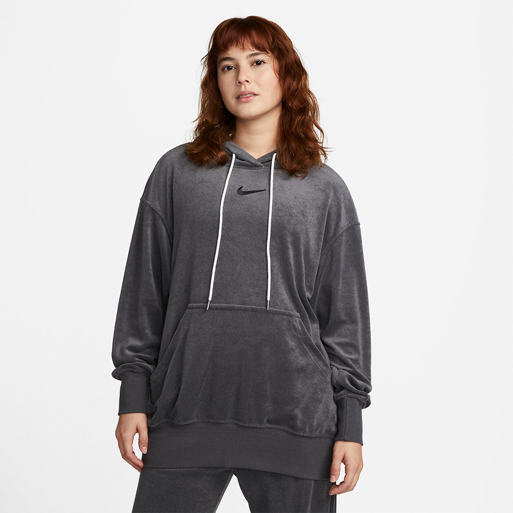 Hoodie Dama SW Nike Sportswear Oversized Terry Pullover (capucha + bolsillo)