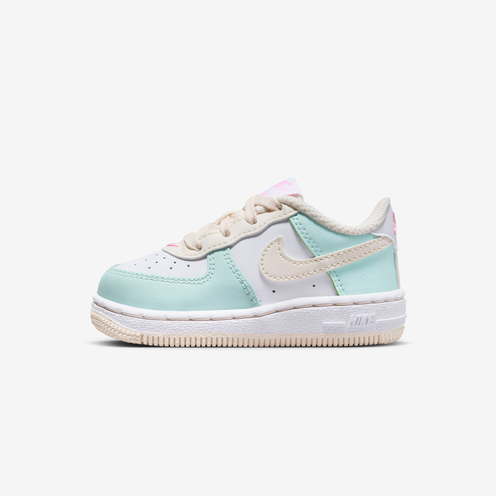 Infantes Nike Air Force 1 Low Emerald Rise Guava Ice