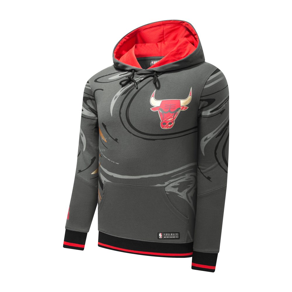 Hoodie Varon BA NBA Chicago Bulls FEXPRO (capucha + bolsillo)