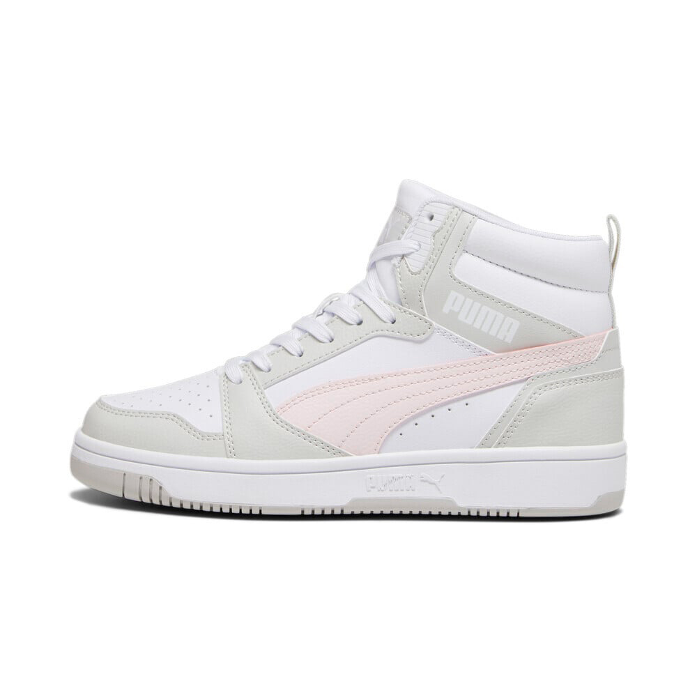 Puma Dama Footwear Rebound V6 White Grey Pink