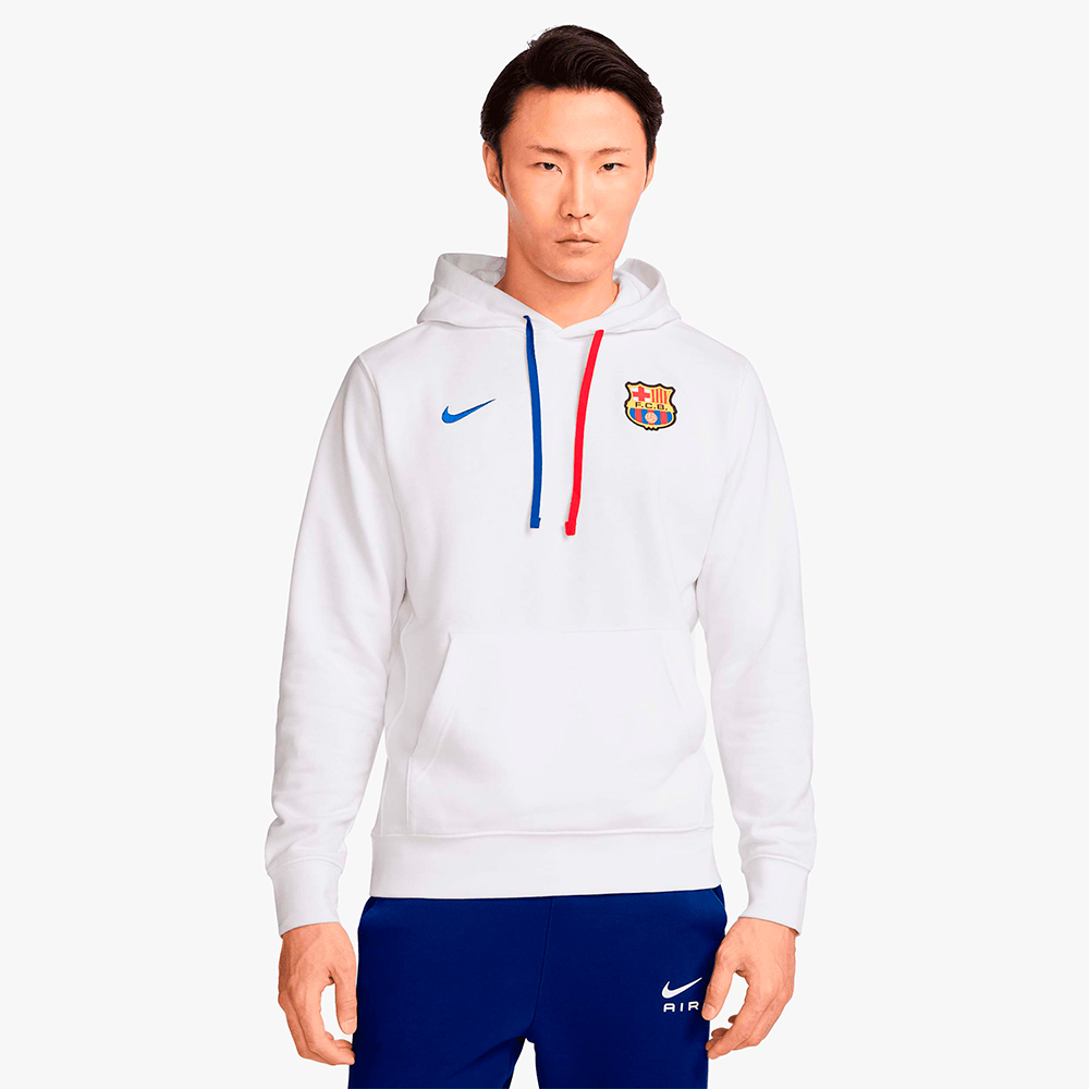 Hoodie Varon FU Nike FC Barcelona Club (capucha + bolsillo)