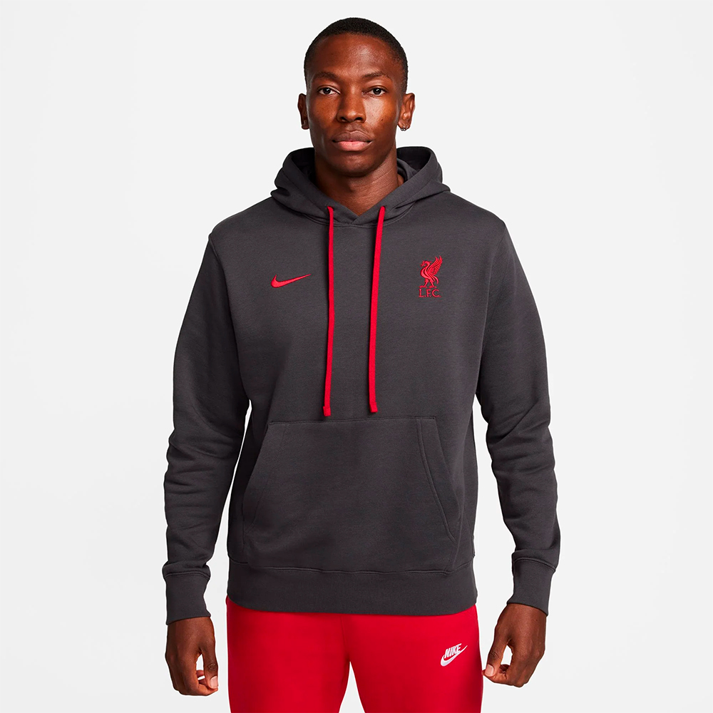 Hoodie varon Nike Liverpool FC Club Fleece (capucha + bolsillo)