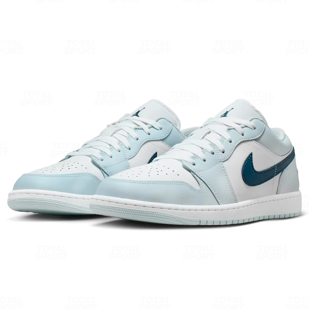 Jordan 1 Low Varon Aura Squadron Blue (553558-400) - Imagen 5