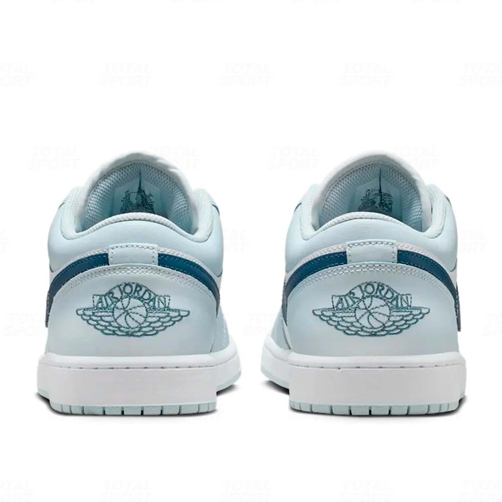 Jordan 1 Low Varon Aura Squadron Blue (553558-400) - Imagen 3