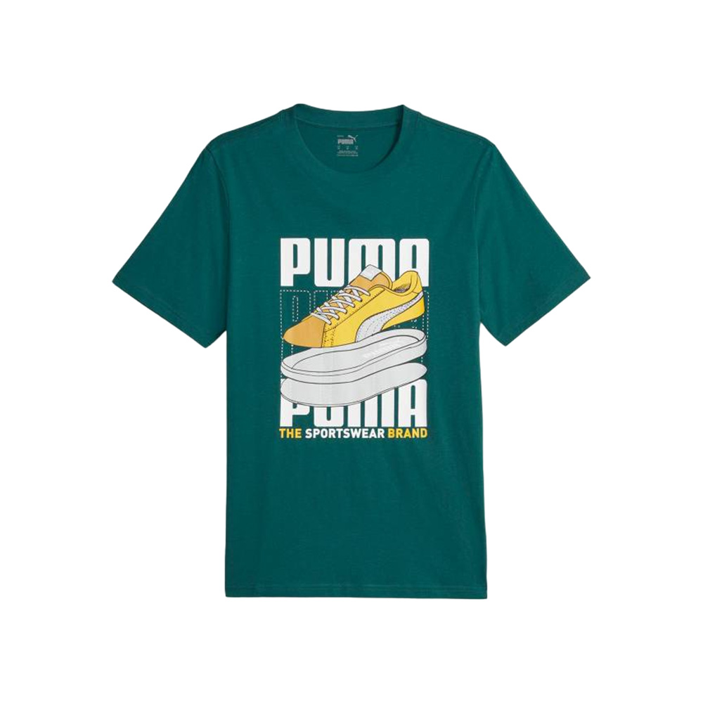 Polo Varon Puma Graphics Sneaker Tee (677186-43) (( CMMT ))