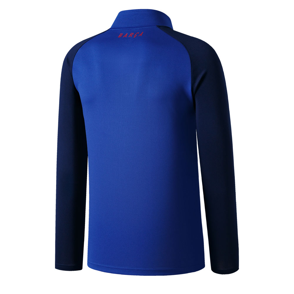 Chaqueta Varon 1/2 half zip FC Barcelona (BCNLS526102-NV1) - Imagen 2