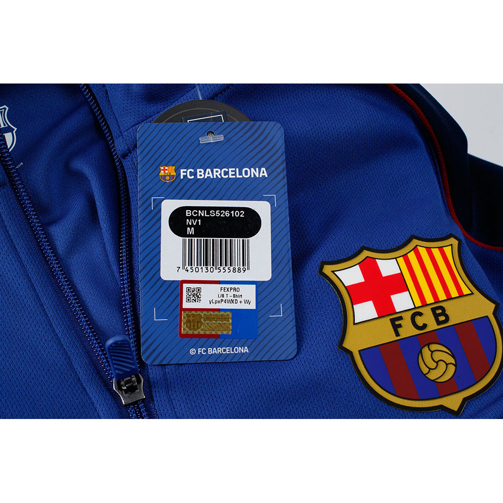 Chaqueta Varon 1/2 half zip FC Barcelona (BCNLS526102-NV1) - Imagen 7