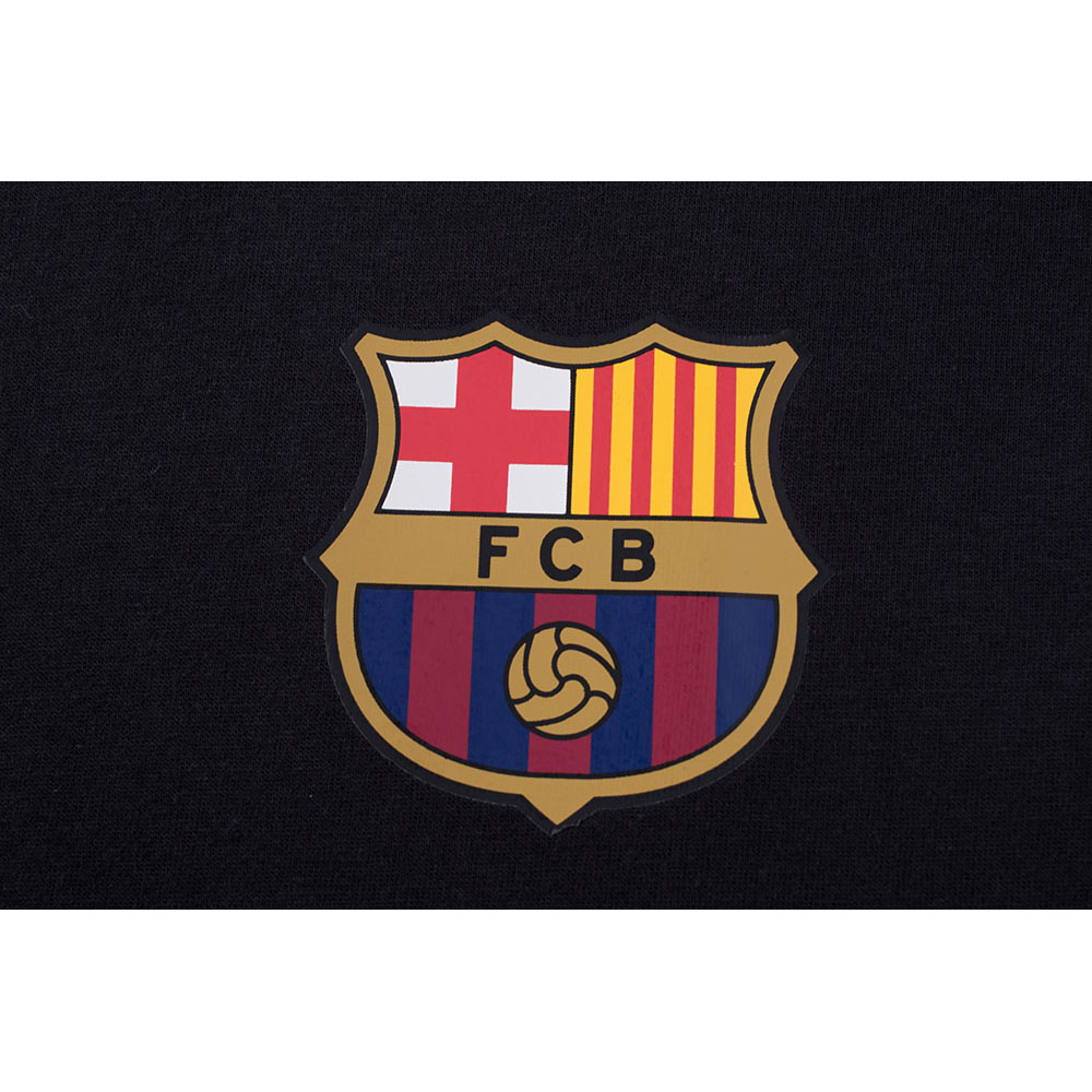 Polo Varon Fc Barcelona NEGATIVE SPACES FU FEXPRO (BCNTS525114-BK1) - Imagen 3