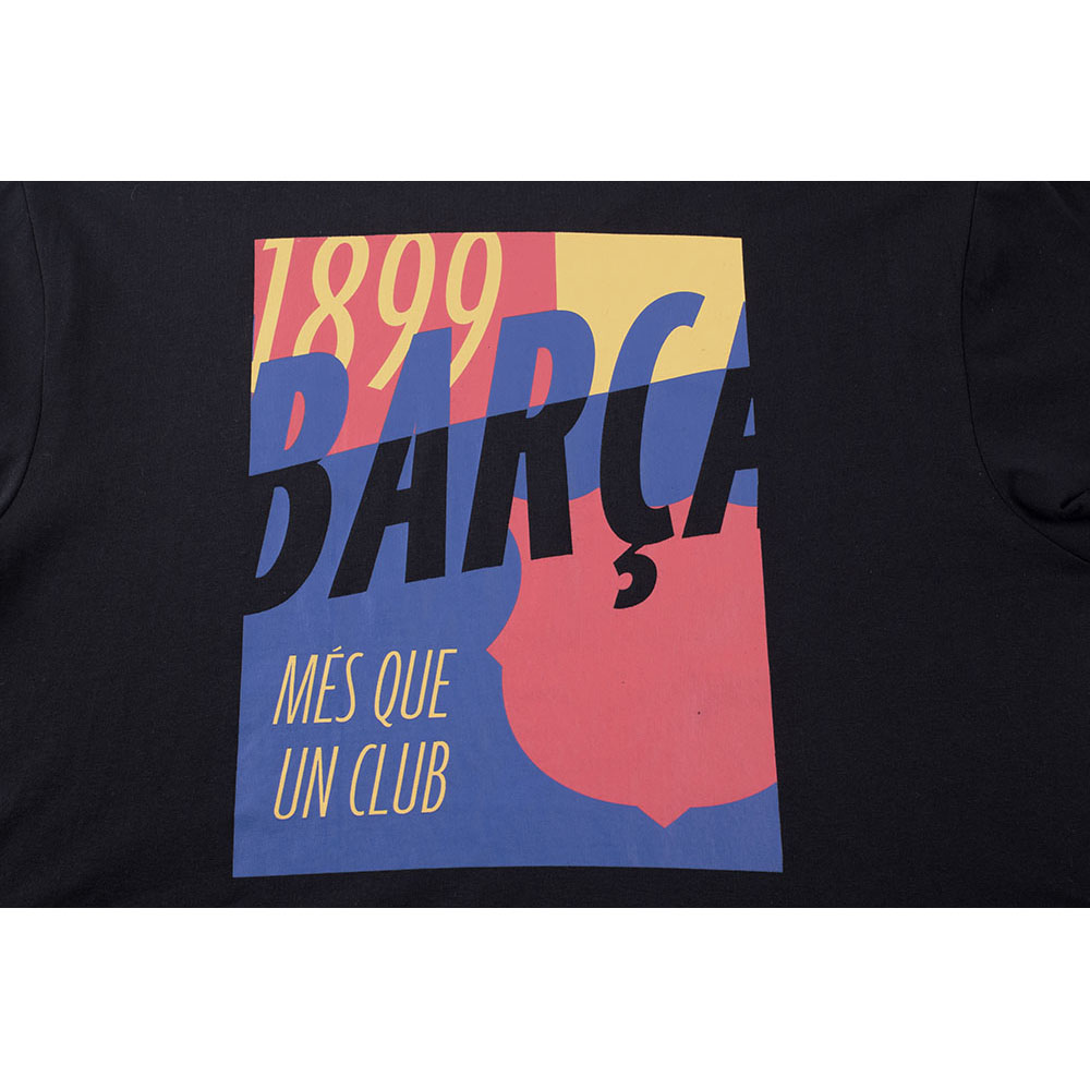 Polo Varon Fc Barcelona NEGATIVE SPACES FU FEXPRO (BCNTS525114-BK1) - Imagen 5