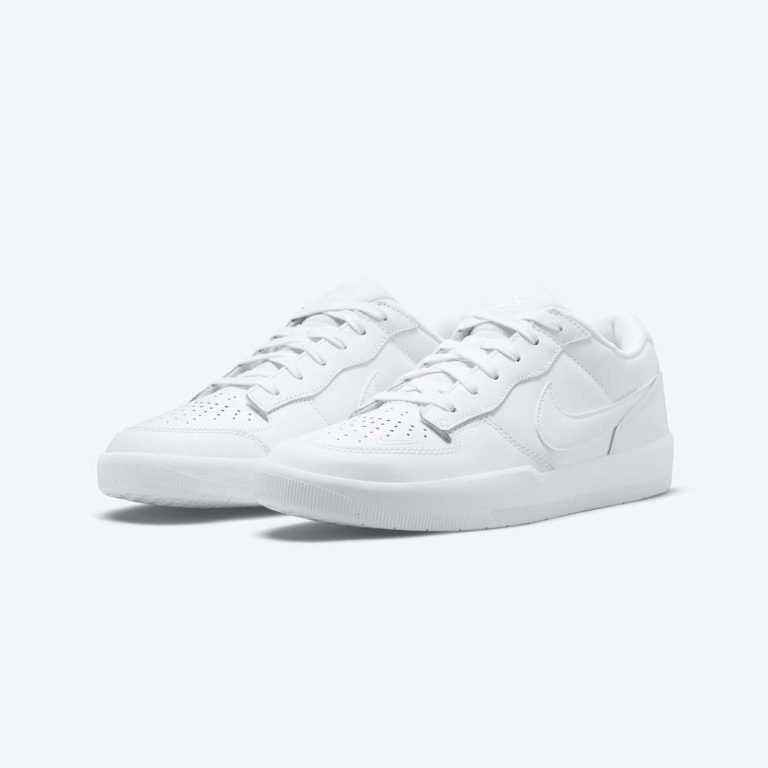 Nike Varon SB Force 58 Premium Triple White Total Sport