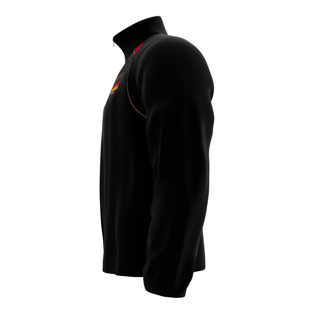 Chaqueta Varon 1/2 half zip Alemania Copa Mundial de la FIFA 26™ (FIFLS52610010-BK3) PROMO FIESTAS DE TACNA DEL 1 AL 31 DE AGOSTO - Imagen 3