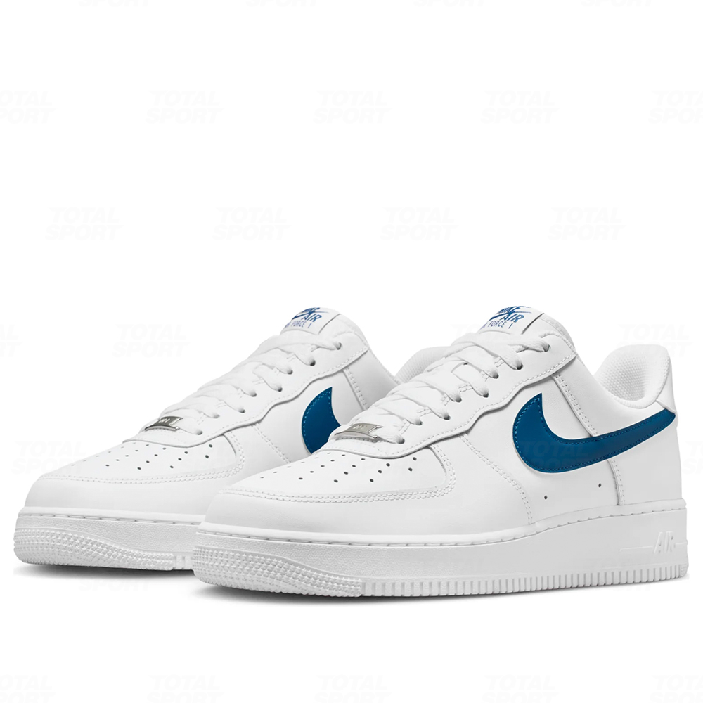 Nike Varon Air Force 1 Low '07 White Court Blue (FJ4146-123) - Imagen 5