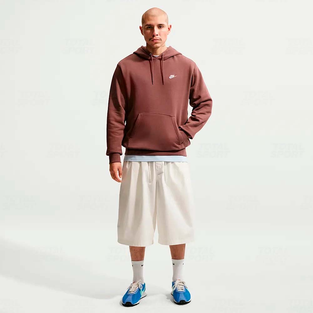 Hoodie Varon Nike Sportswear Hombre Club Fleece (FN3859-502) - Imagen 3