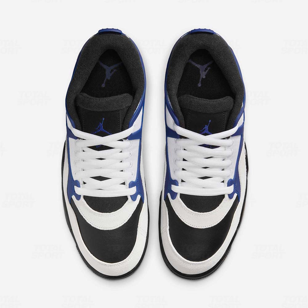 Jordan 4 Varon RM Black Summit White Racer Blue (FQ7939-140) PROMO FIESTAS DE TACNA DEL 1 AL 31 DE AGOSTO - Imagen 2