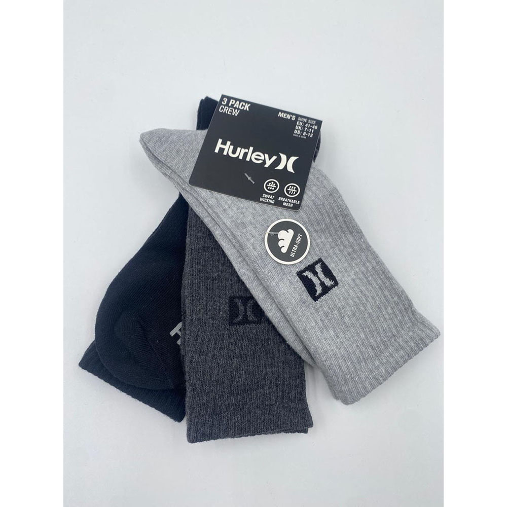 Medias Varon Hurley Largas 3 pack (H602115-041)