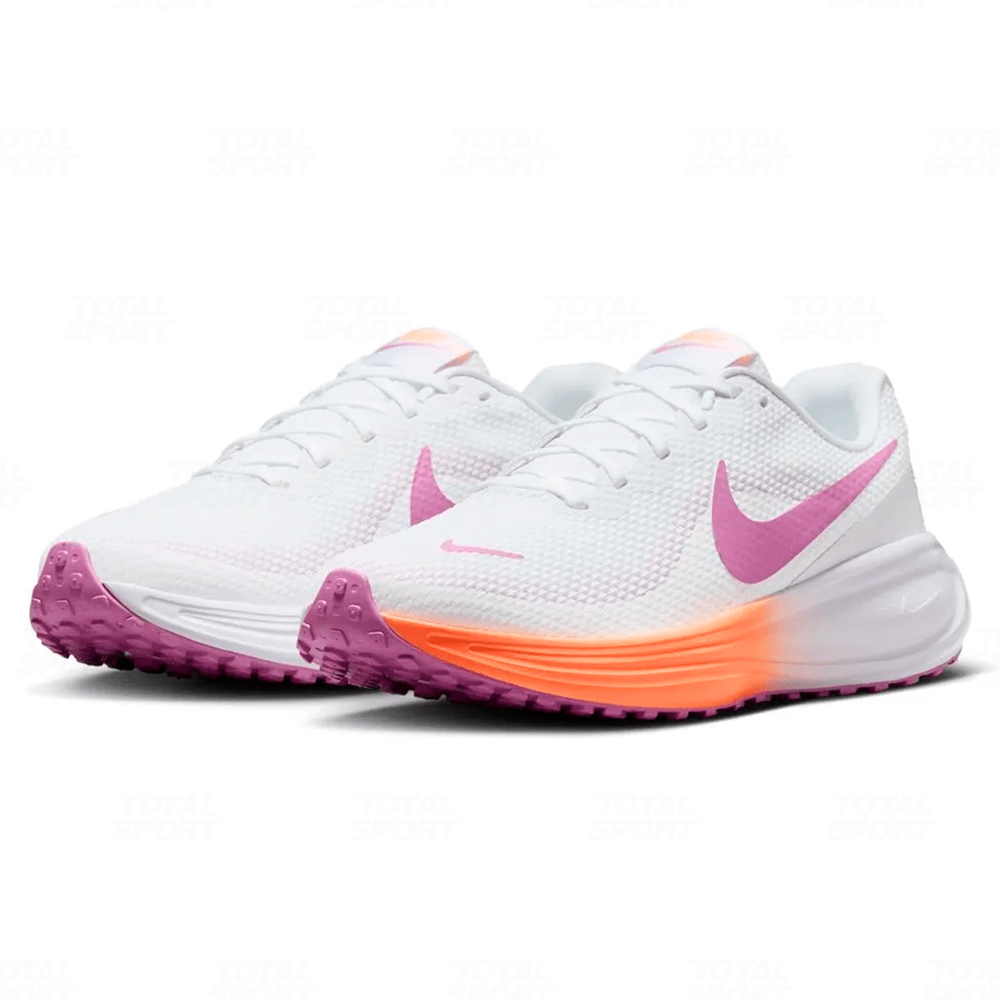 Nike Dama Revolution 8 White Orange Pulse Light Magenta (HJ8485-108) - Imagen 5