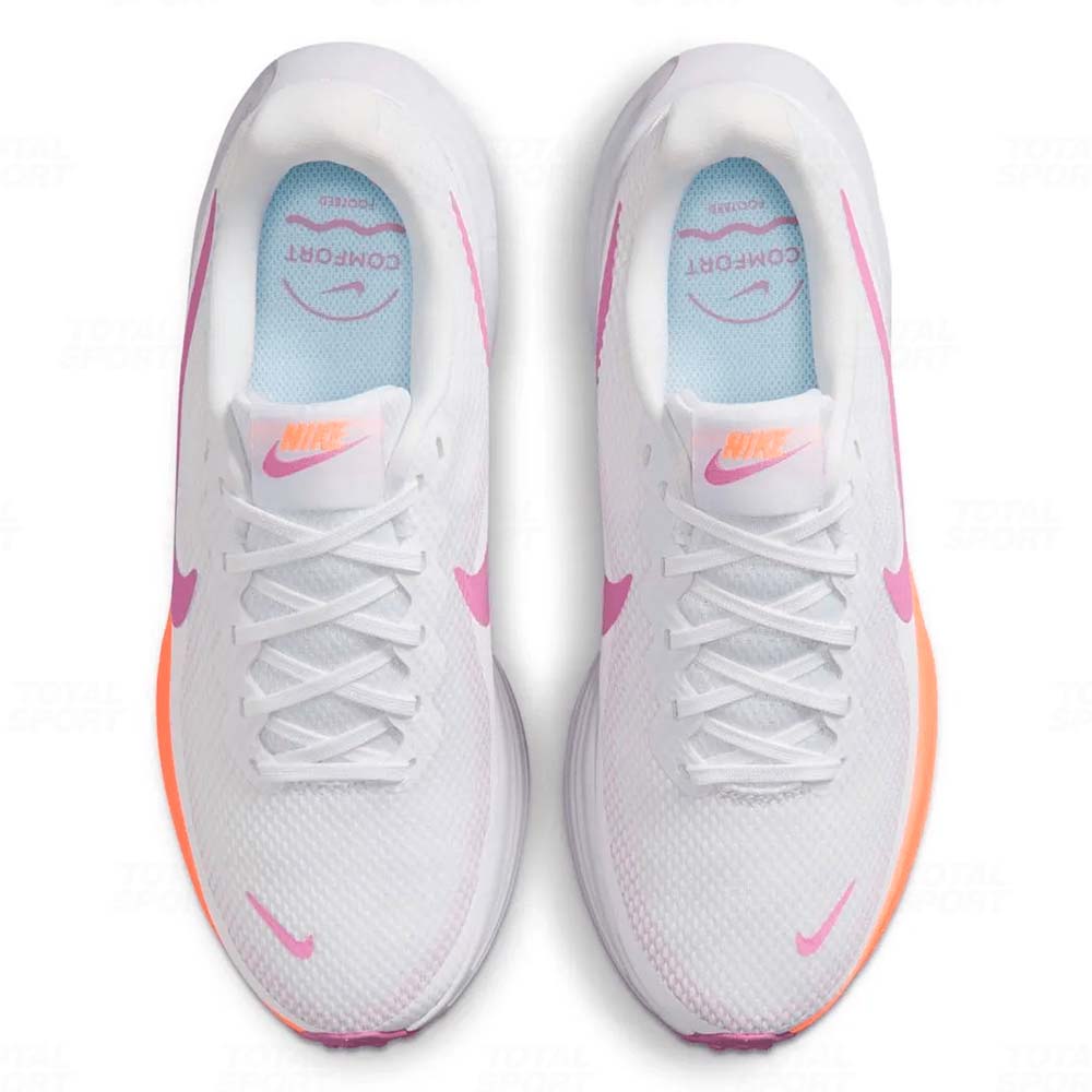 Nike Dama Revolution 8 White Orange Pulse Light Magenta (HJ8485-108) - Imagen 3