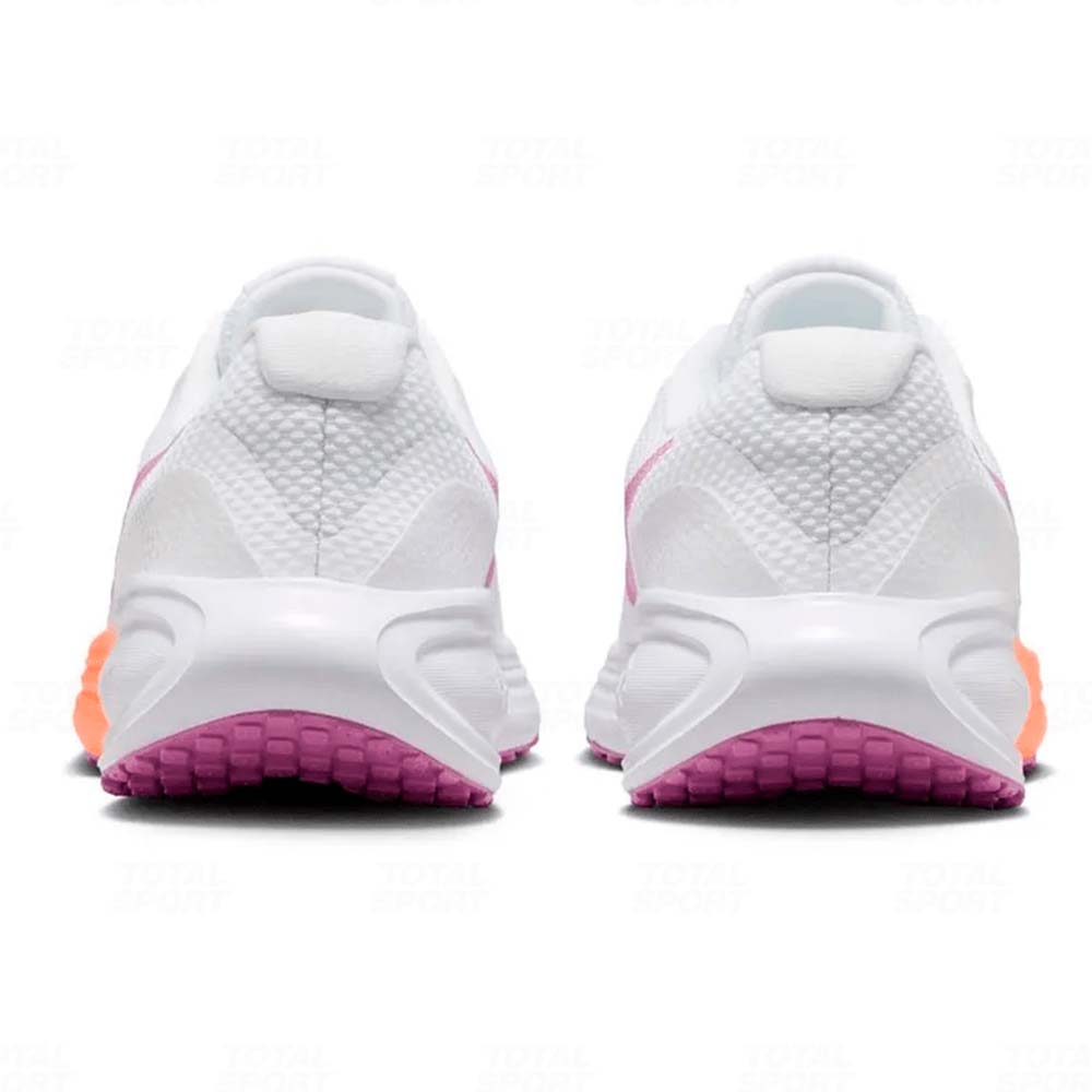 Nike Dama Revolution 8 White Orange Pulse Light Magenta (HJ8485-108) - Imagen 2