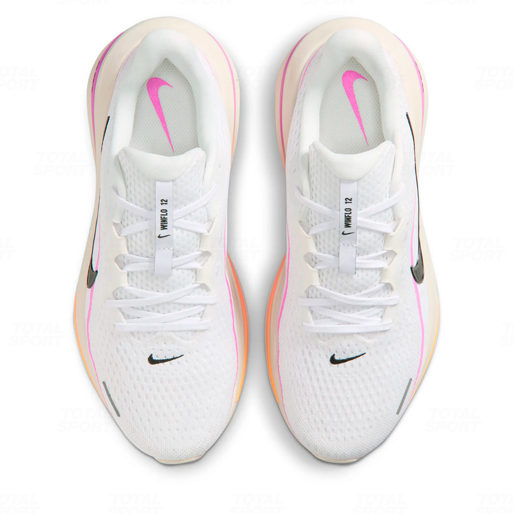Nike Dama Air Winflo 12 White Light Magenta Black (HV9273-100) - Imagen 4