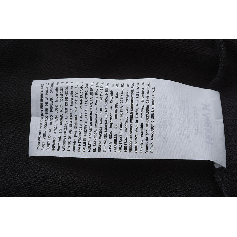 Hoodie Varon Hurley one and only (capucha + bolsillo)(HZ243P05435-001) - Imagen 15