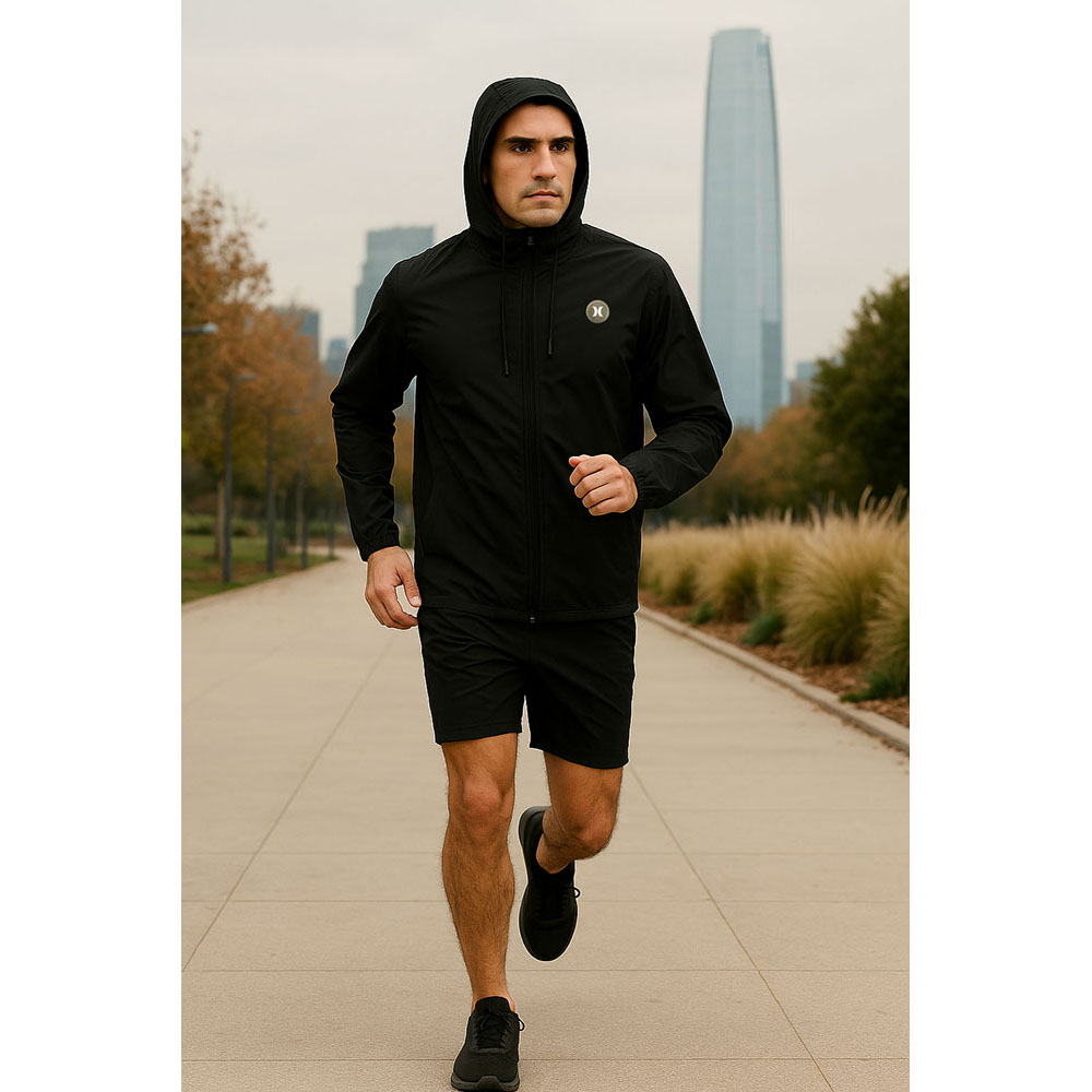 Casaca con capucha Varon Hurley WINDBREAKER (HZ252J05573-001) - Imagen 7