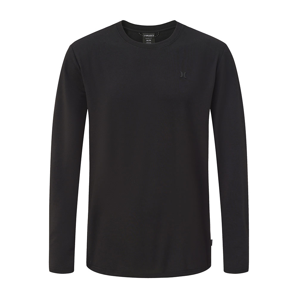 Polo manga larga Varon Hurley Tech Basic Logo (HZ252T05577-T001)