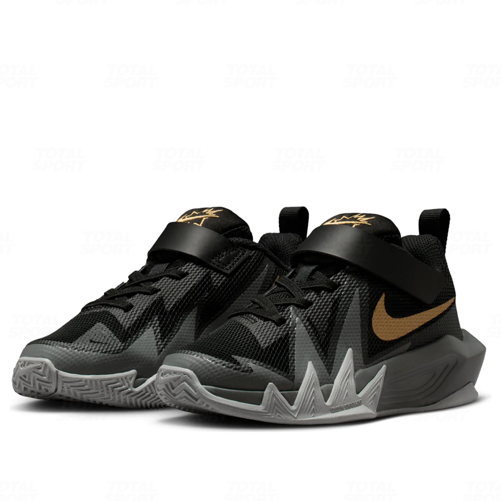 Niños Nike ST Dynamite Black Wolf Grey Metallic Gold (PS) (IH2307-001) - Imagen 5