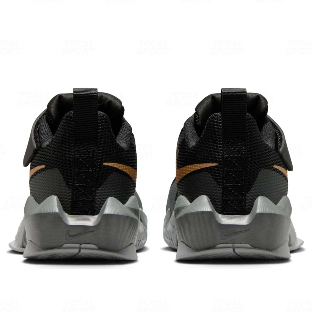 Niños Nike ST Dynamite Black Wolf Grey Metallic Gold (PS) (IH2307-001) - Imagen 4