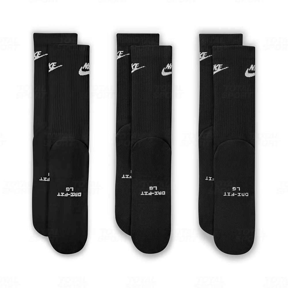 Medias Unisex Nike Everyday Elevated (3 pares) (IH8522-902) - Imagen 4
