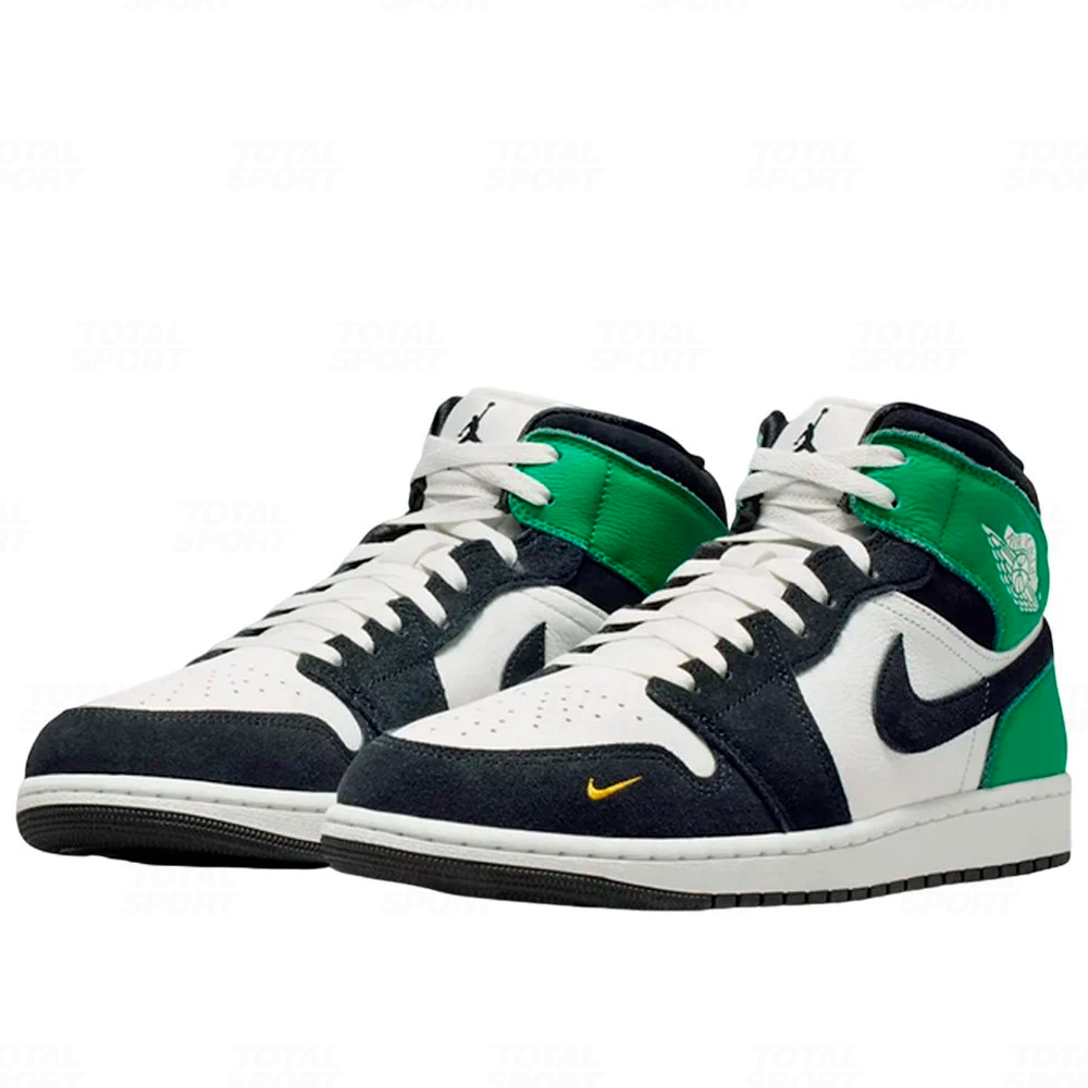 Jordan 1 Mid Varon SE Lucky Green (II9812-100) - Imagen 2