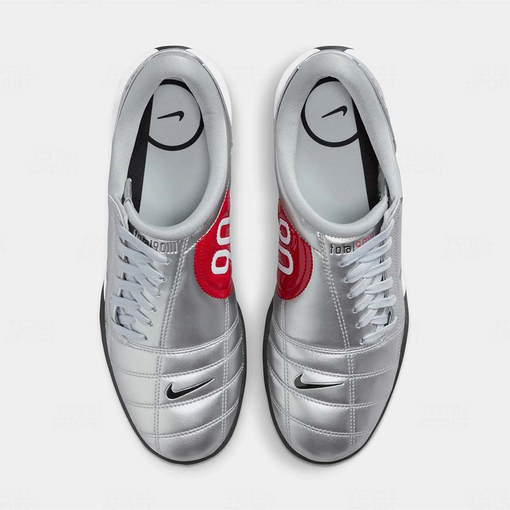 Nike Dama Total 90 III Metallic Silver Black (IM7595-001) - Imagen 3