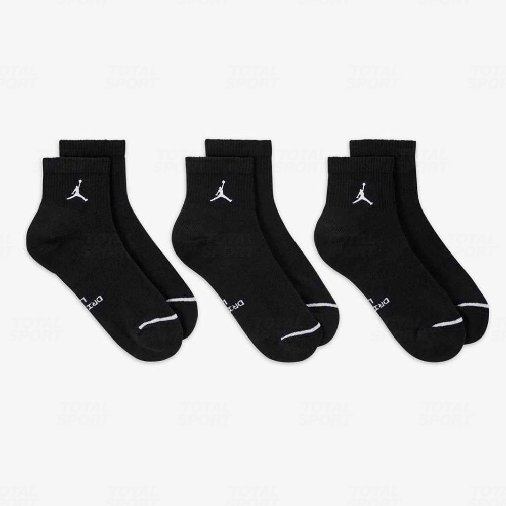 Medias Varon Jordan Everyday Elevated (3 pares) (IR6320-010) - Imagen 2