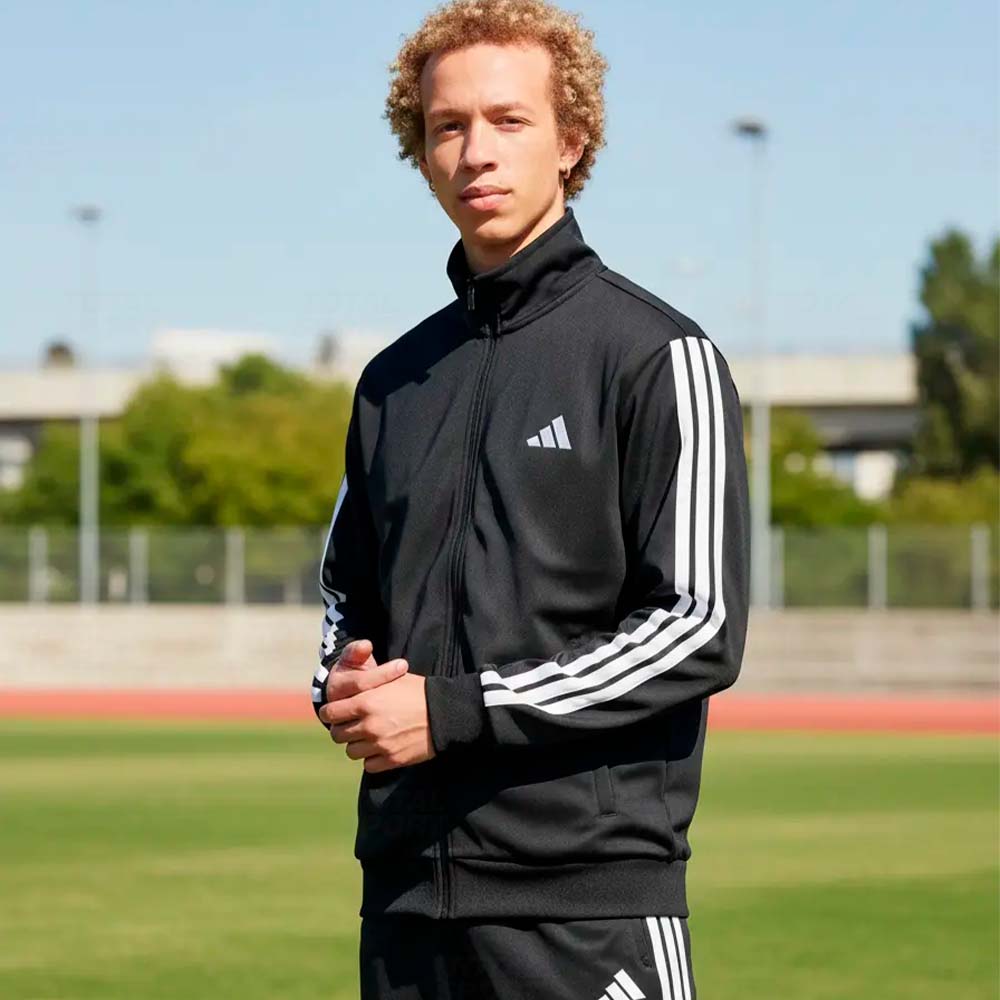 Buzo Varon Adidas 3 stripes (JI8858) - Imagen 4