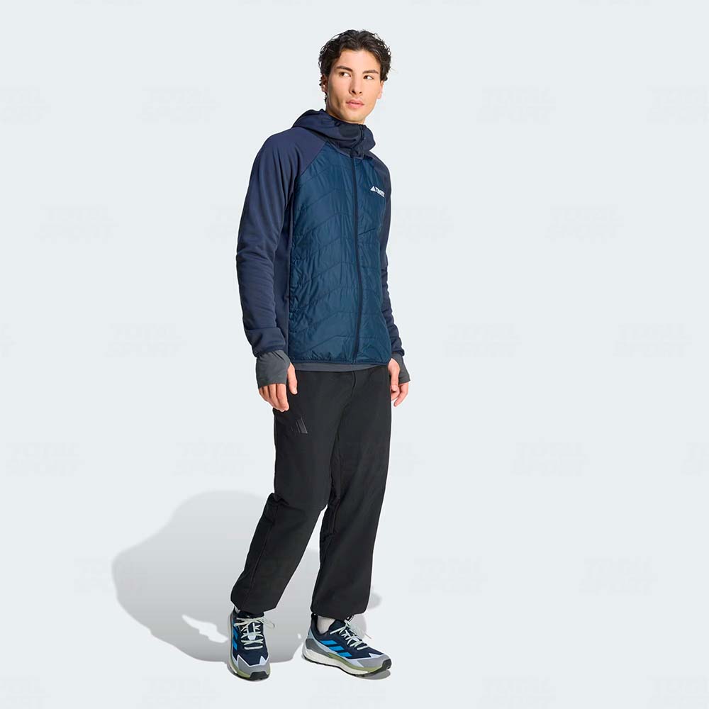 Casaca con capucha Varon Adidas Terrex hibrida aislante climawarm (KA6946) - Imagen 4
