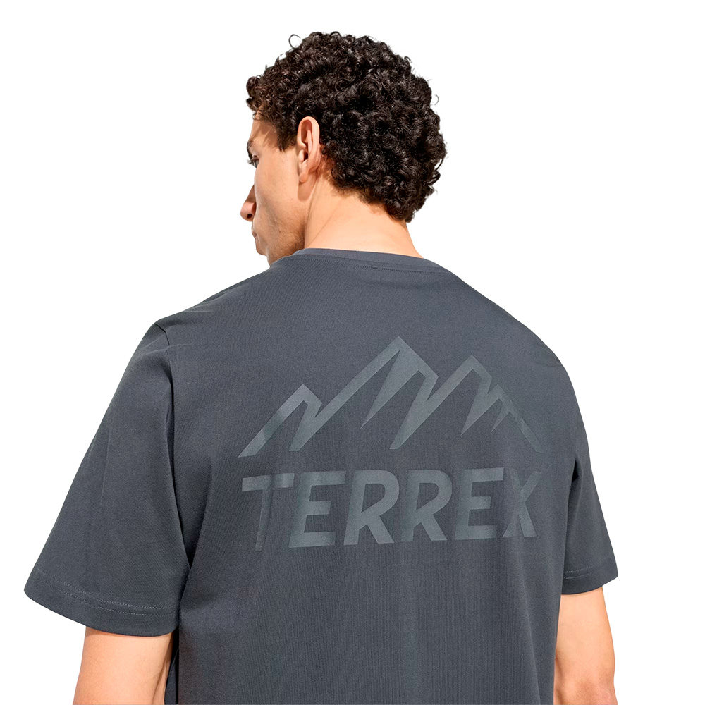 Polo Varon Adidas Graphic Terrex Mountain (KR4896) - Imagen 4