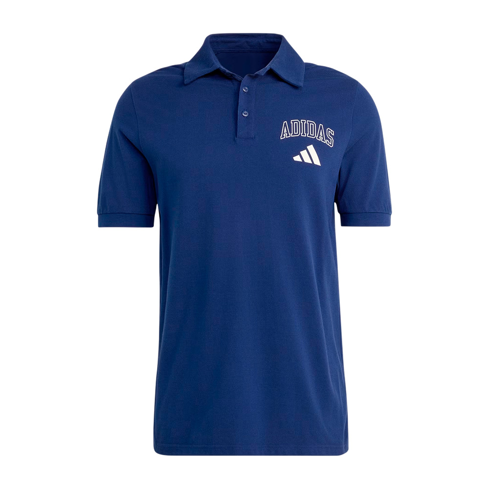 Polo con Cuello Varon Adidas Seasonal Essentials Collegiate (KZ4655)