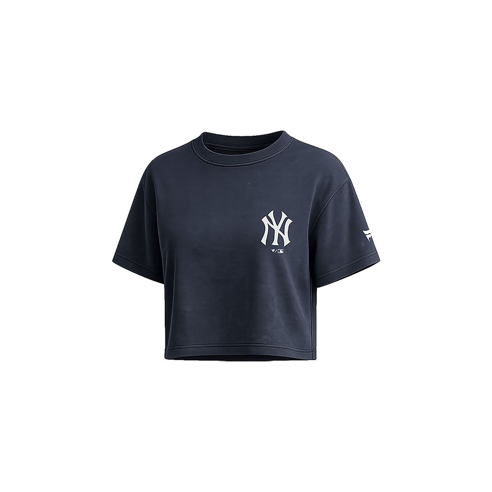 Polo crop Dama New York Yankees MLB (MLBCT626105-NV1)