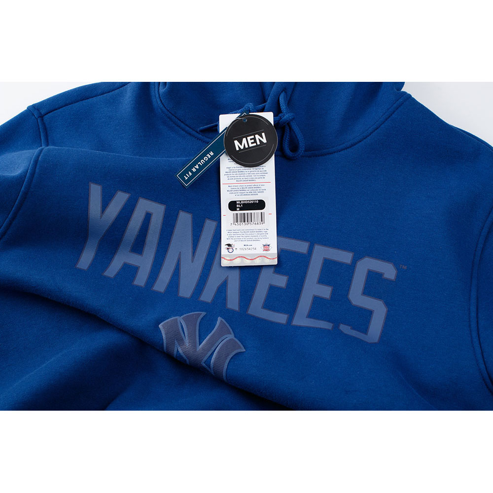 Hoodie Varon New York Yankees MLB Gib Logo ARM (MLBHD526110-BL1) - Imagen 8