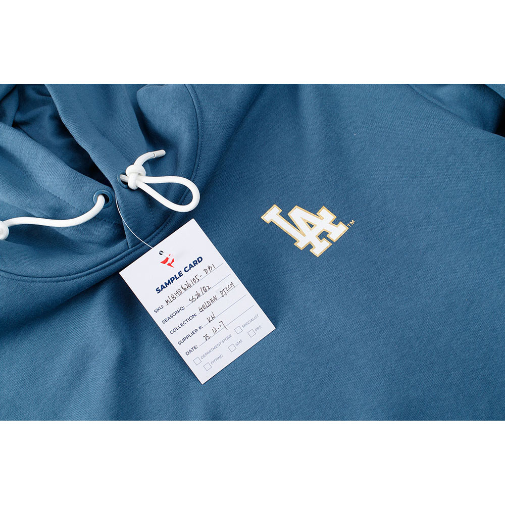 Polera con capucha Dama Los Angeles Dodgers MLB ARM BALL (MLBHD626105-DB1) - Imagen 7