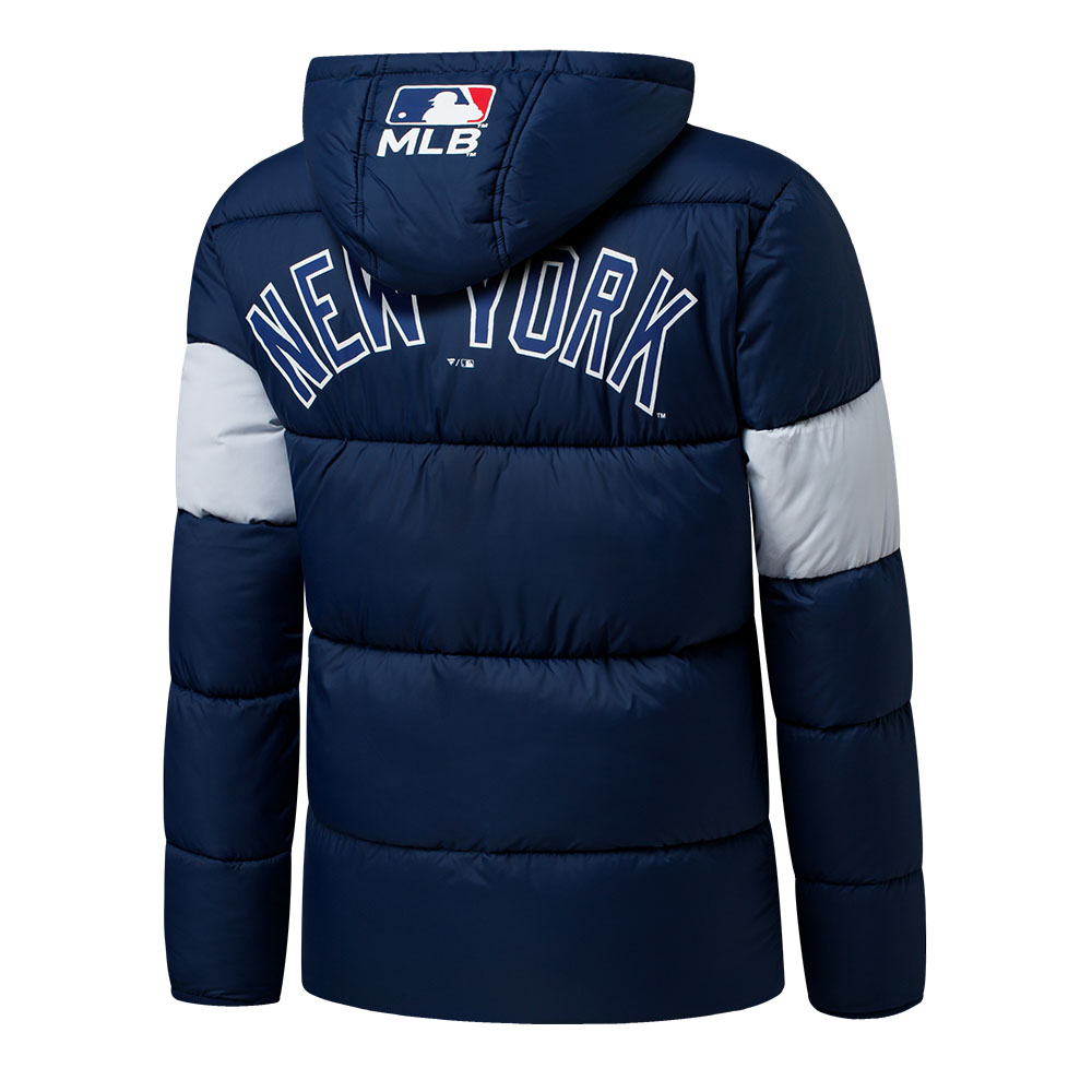 Casaca de invierno con capucha Varon New York Yankees MLB Logo back (MLBJK526105-NV1) - Imagen 2