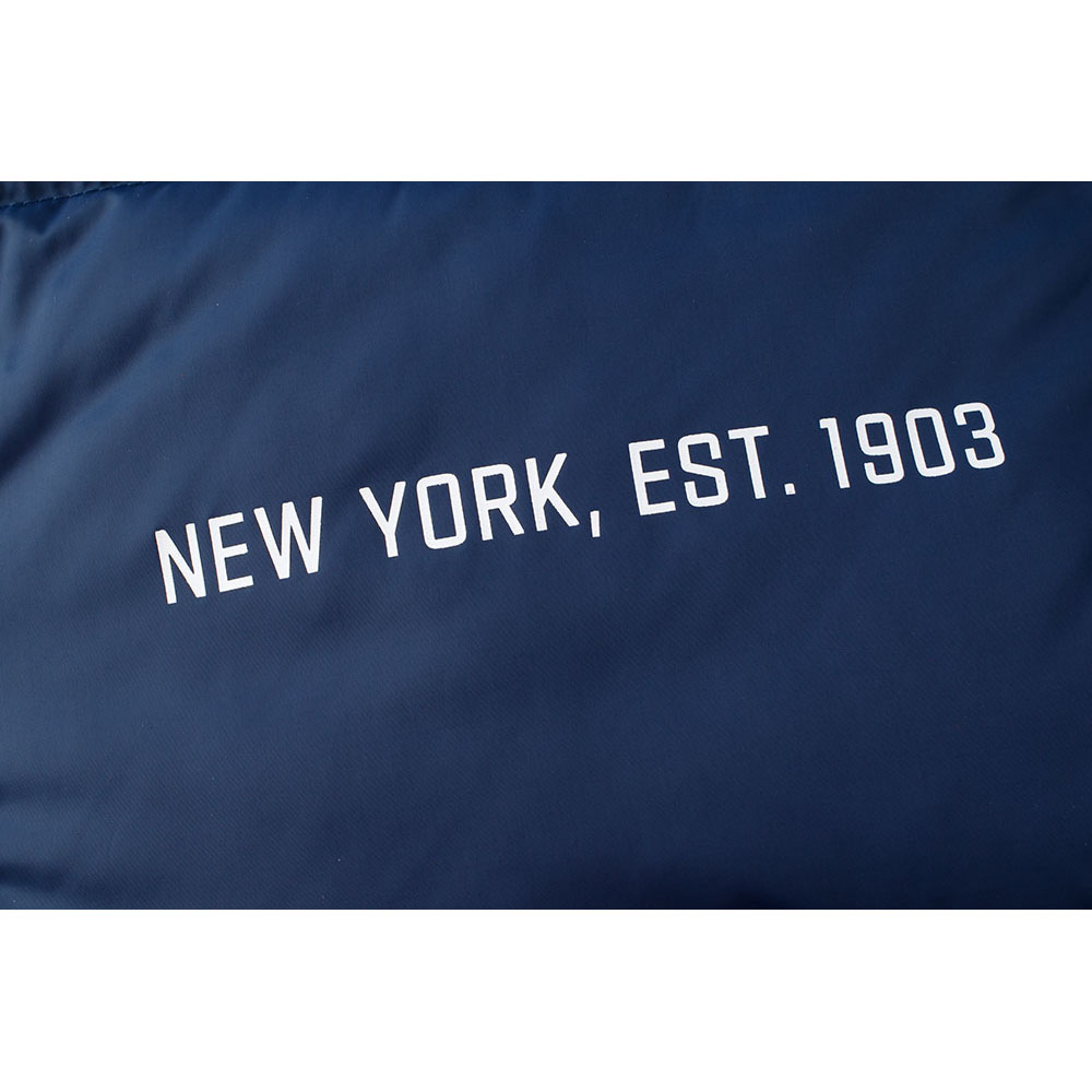 Casaca de invierno con capucha Varon New York Yankees MLB Logo back (MLBJK526105-NV1) - Imagen 7