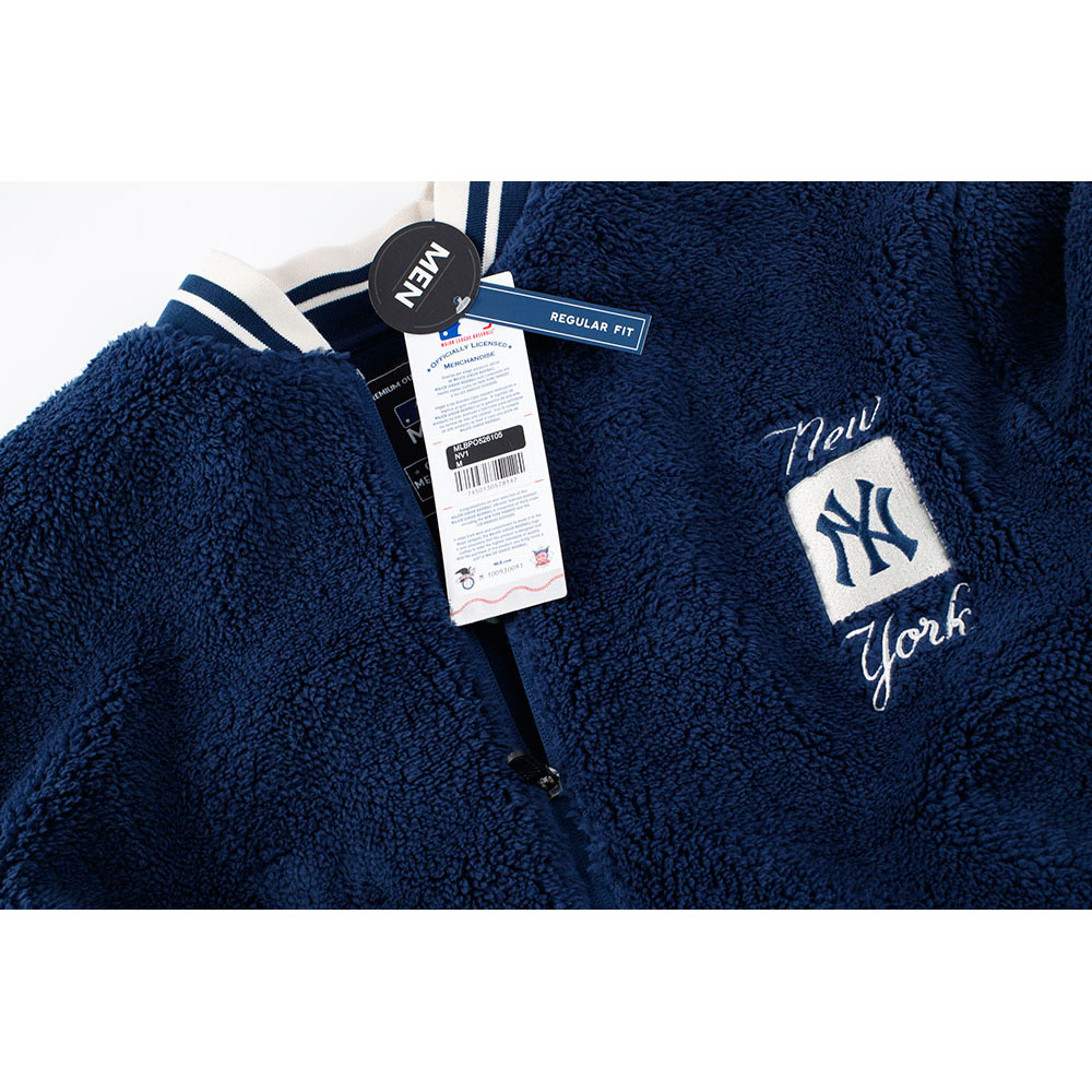 Casaca polar Varon New York Yankees MLB sherpa (MLBPO526105-NV1) - Imagen 7