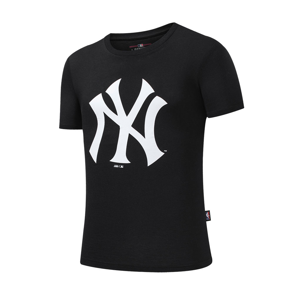 Polo casual Varon New York Yankees MLB big Logo (MLBTS520200-BLK)