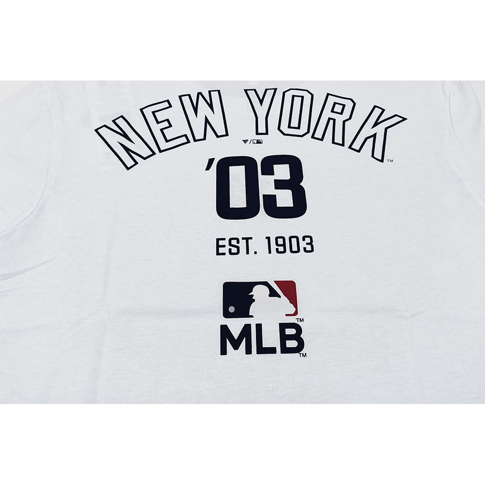 Polo deportivo Varon New York Yankees MLB ONLY LOGO (MLBTS526113-WH1) - Imagen 4